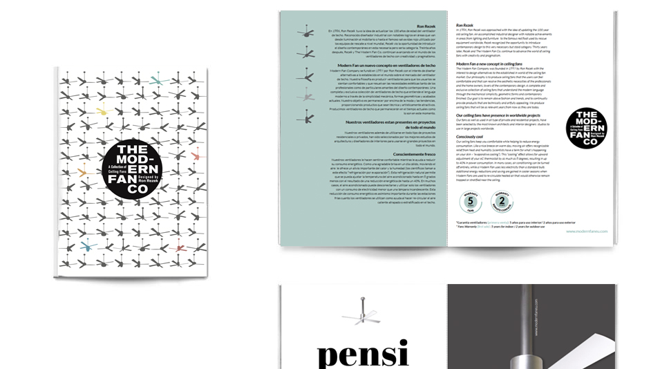 Catálogo The Modernfan Co