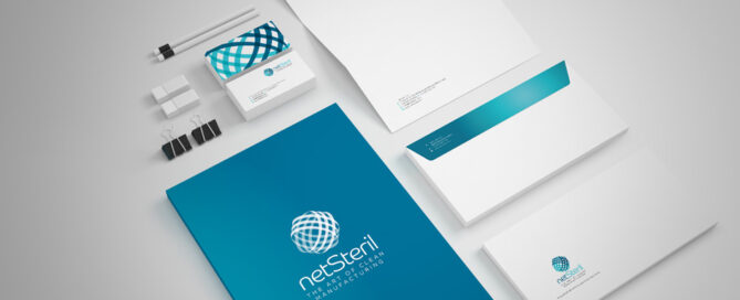 Diseño imagen corporativa Netsteril