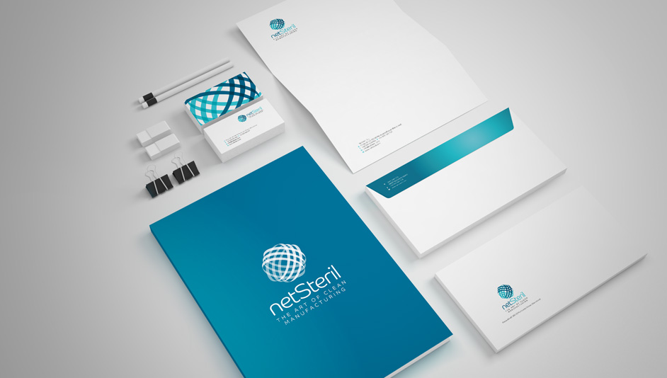 Diseño imagen corporativa Netsteril