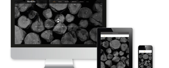 Página web WordPress para Moskito