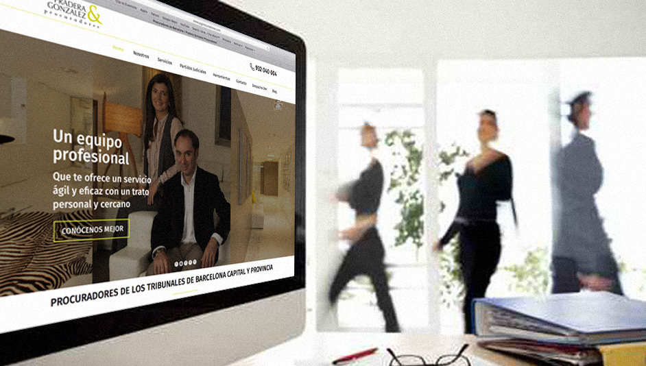 Página web WordPress para Pradera Gonzalez