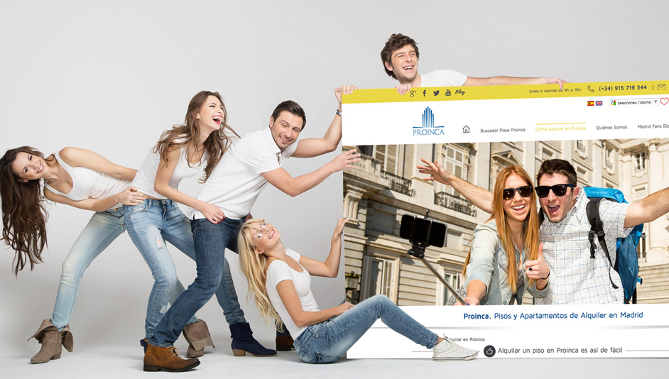 Página web WordPress para Proinca