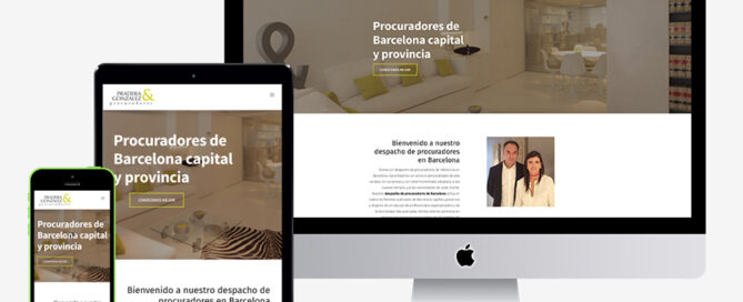 Página web WordPress para grupo PG