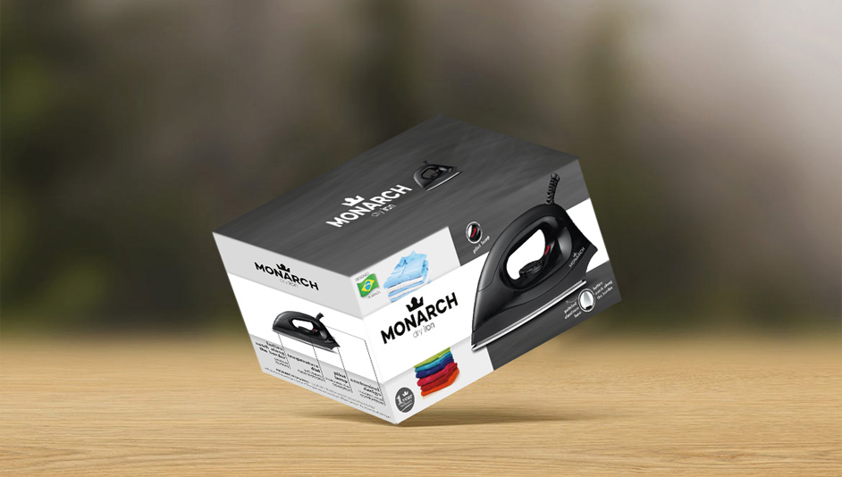 Diseño packagine iron para Monarch