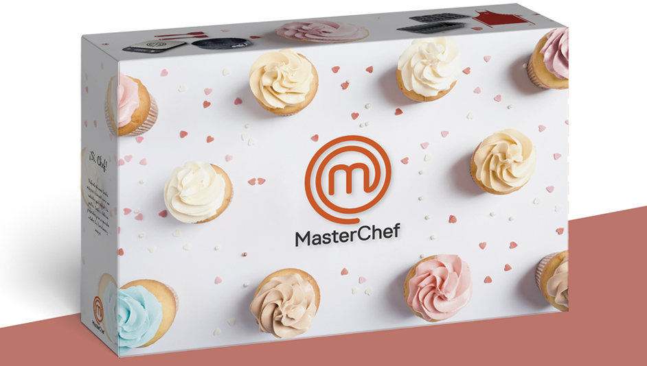 Diseño packaging regalo para Masterchef-Bosch