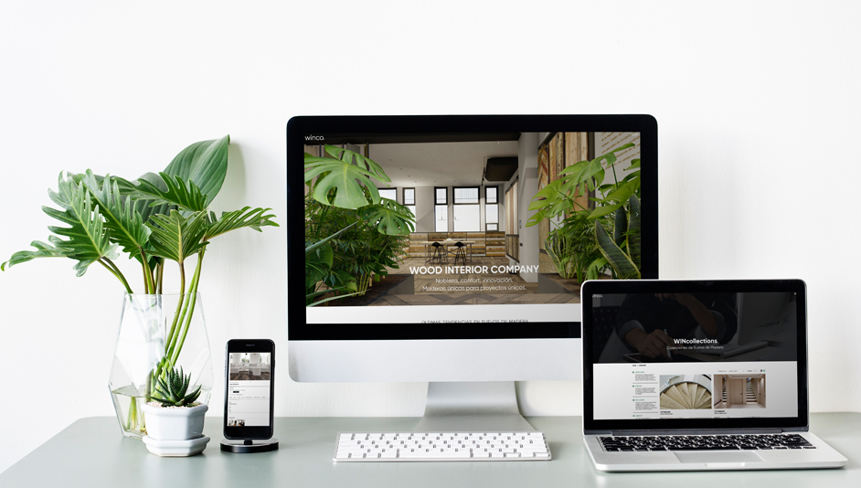 Página web WordPress para Winco