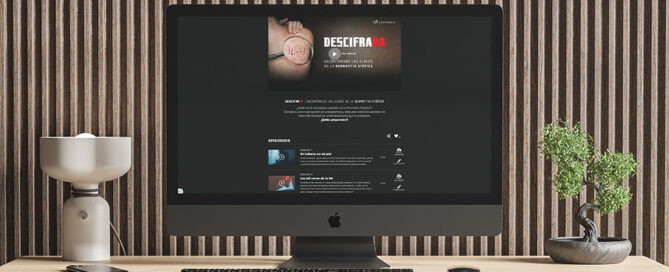 Página web WordPress para Dermaworld Descifrada
