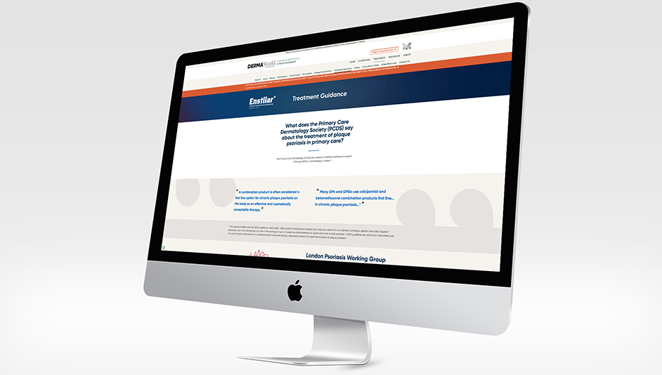 Página web WordPress para Dermaworld Enstilar tratamiento