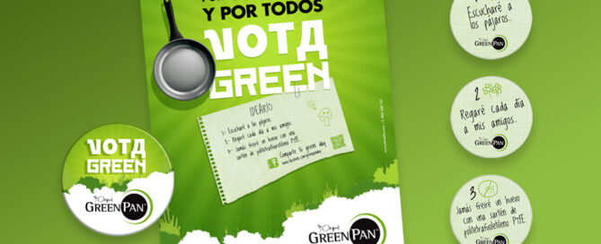 Diseño aplicaciones publicitarias para GreenPan