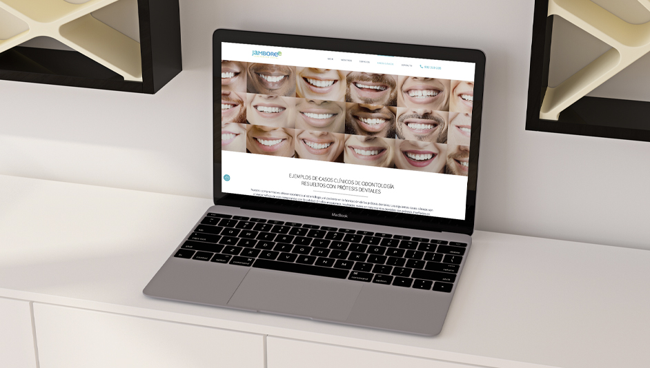 Página web WordPress para jamboree casos clinicos