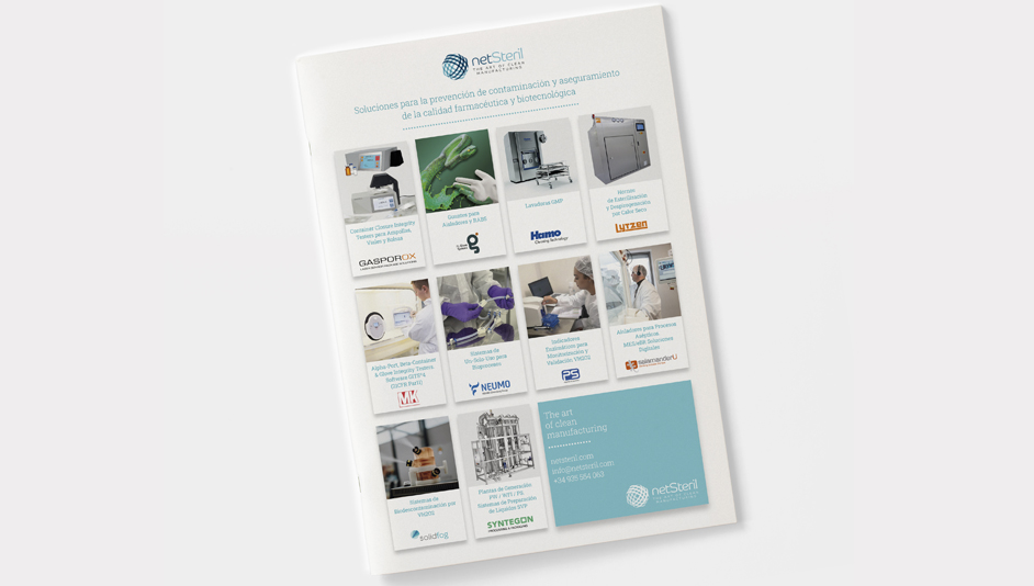 Diseño anuncio para revista de Netsteril