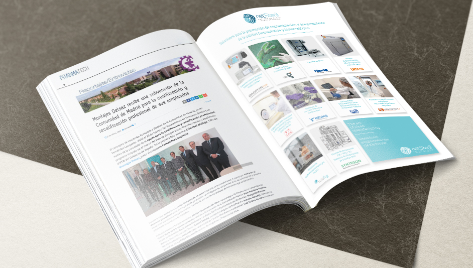 Diseño catálogo para Netsteril