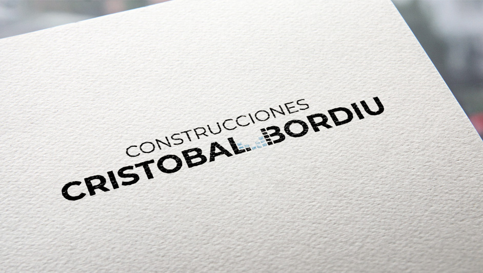 Diseño logotipo para Cristobal Bordiu