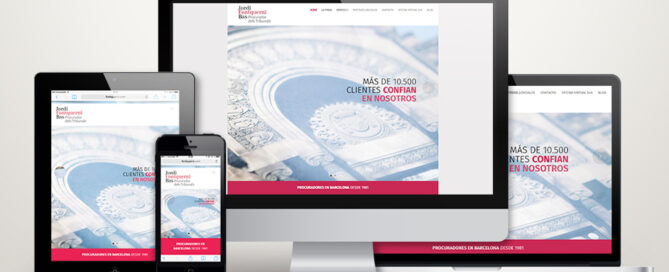 página web WordPress para Fontquerni