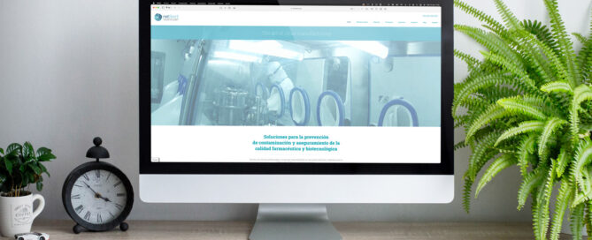 página web WordPress para Netsteril