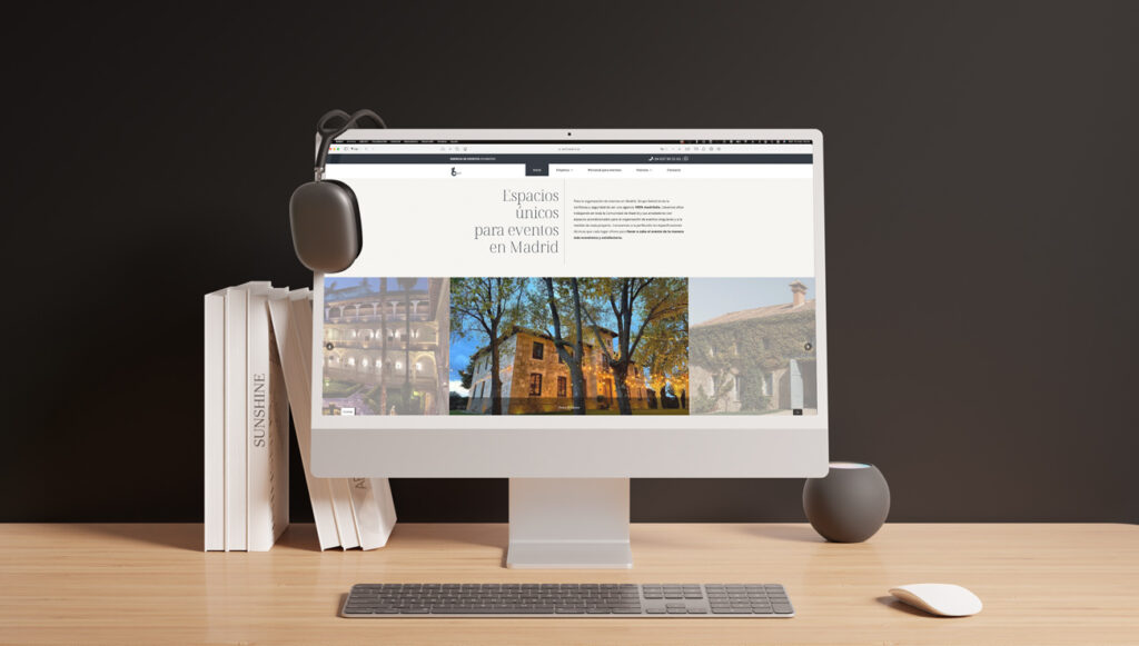 página web WordPress para Switch Events