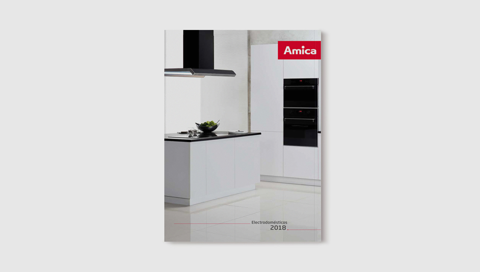Diseño de la portada de Amica