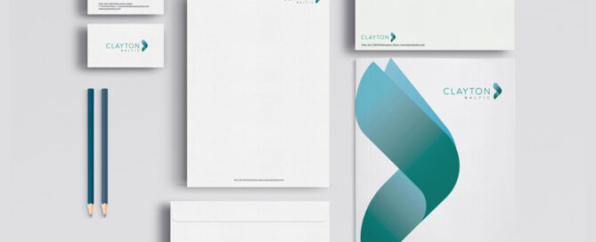 Diseño imagen corporativa Clayton Baltic
