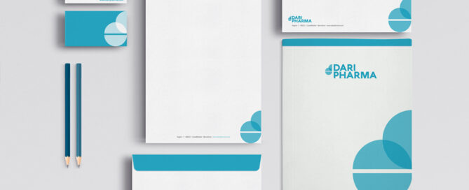 Diseño imagen corporativa Dari Pharma