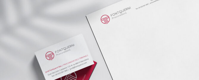 Diseño imagen corporativa Fontquerni