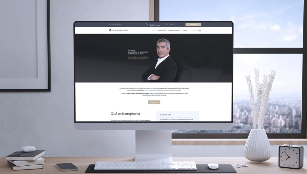 Página web WordPress para Joaquim Suñol
