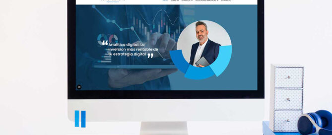 Image of the home page of the javier sancho website