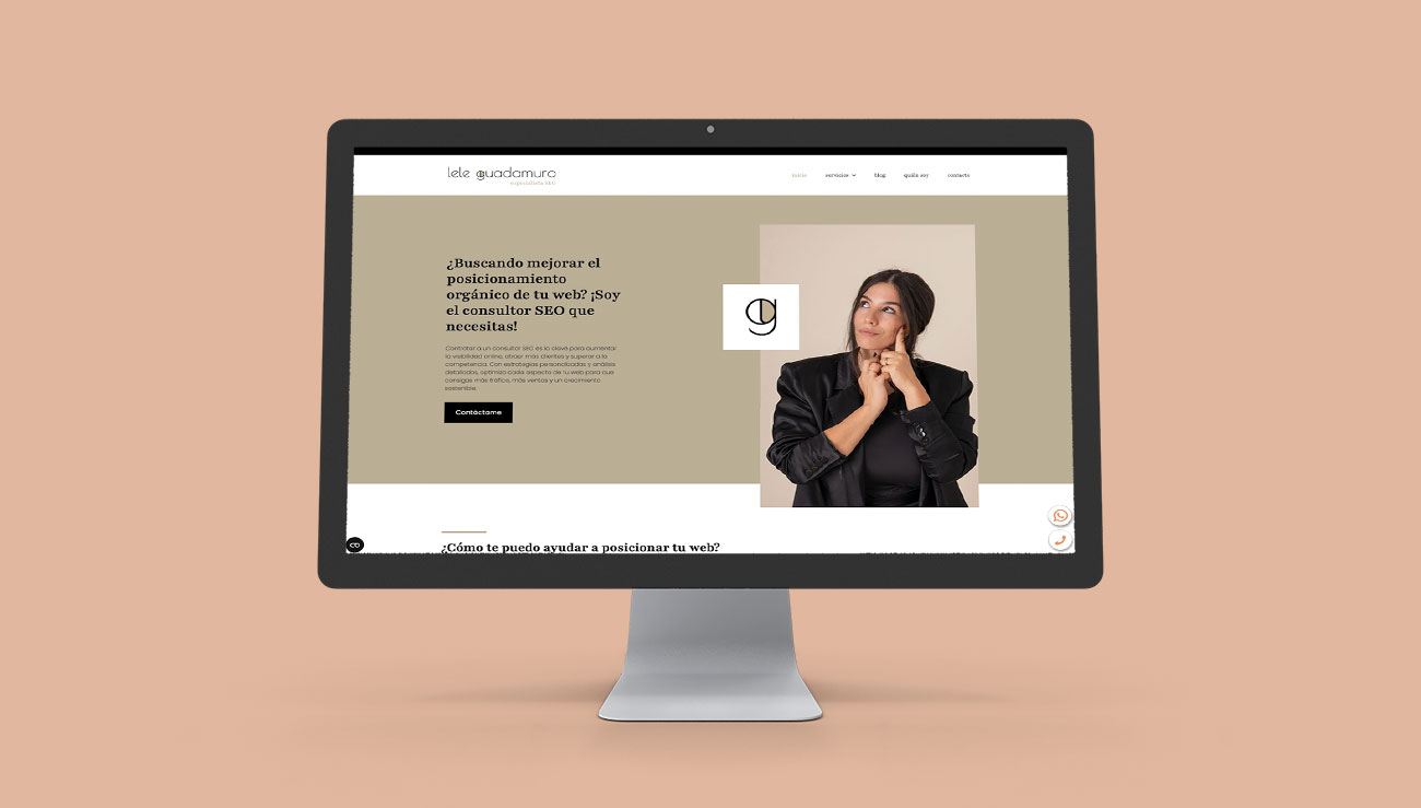 Imatge de la web de Lele Guadamuro