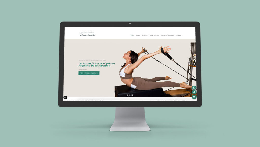 Image of the desktop version of Tatiane Canario's website