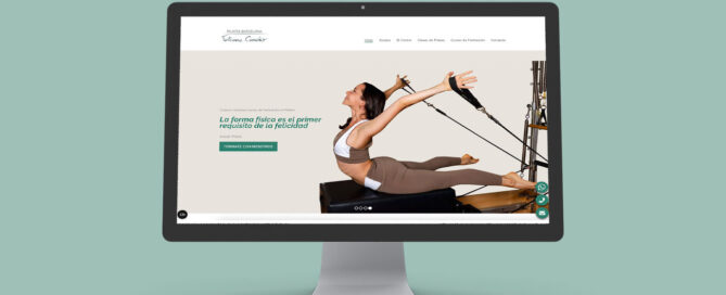 Image of the desktop version of Tatiane Canario's website