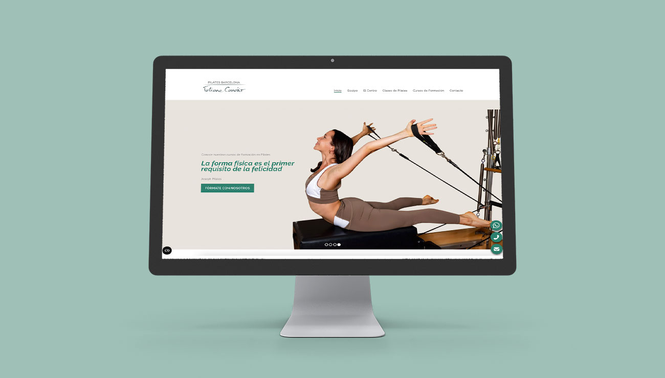 Imatge de la versió escriptori de la web de Tatiane Canari